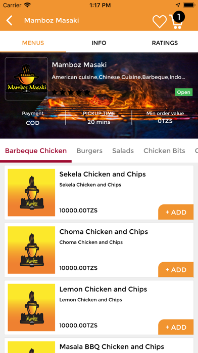 Mamboz Food Screenshot