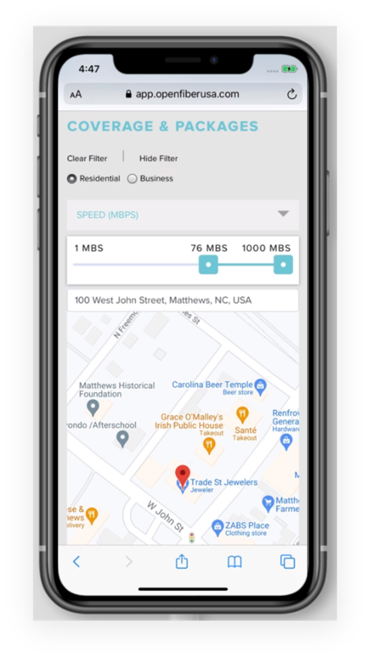 #1. Open Fiber USA (iOS) 来自: Automation Incorporated