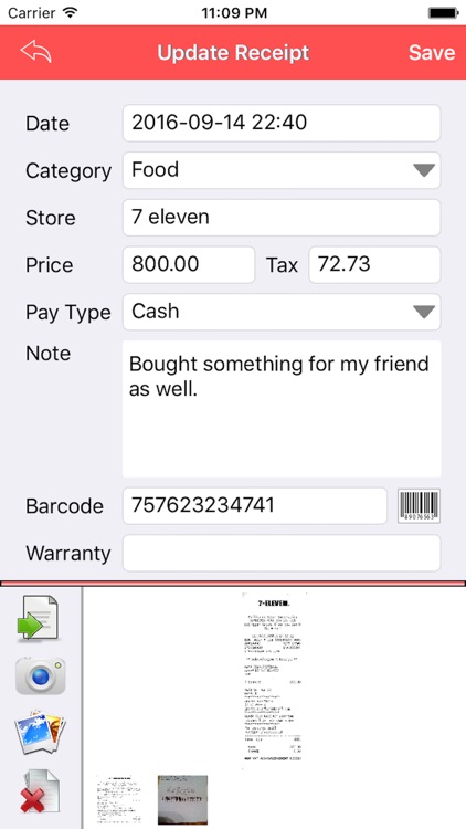 Receipt - Lite