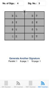 16-up Page Impositions screenshot