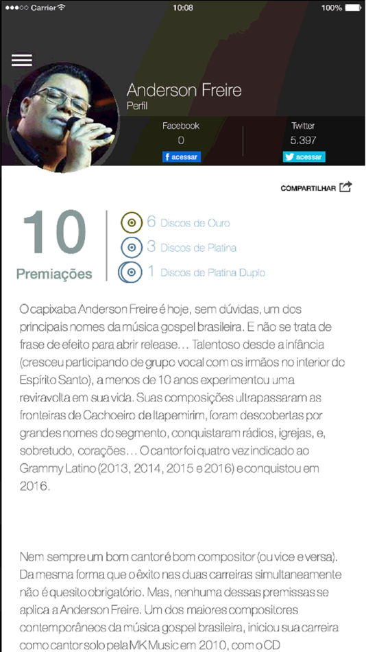 #3. Anderson Freire - Oficial (iOS) By: Radio 93 FM Mk Music