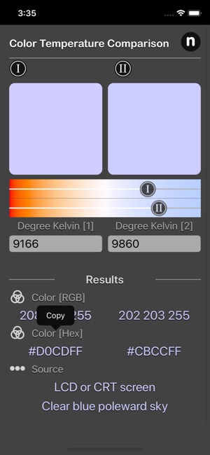 Color Temperature Comparison(圖4)-速報App