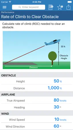 Pilot Calcs screenshot 1