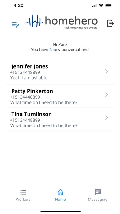 HomeHero Admin Screenshot