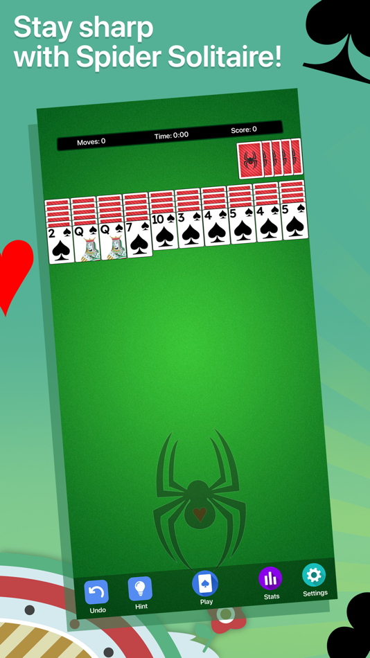 Spider Solitaire· - 5.0.0 - (iOS)