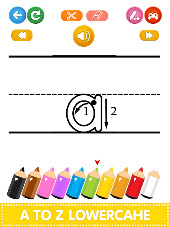ABC 123 Learn to Write Letters iPad screenshot