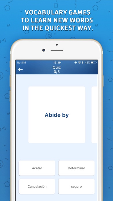 Diccionario Inglés Español Screenshot