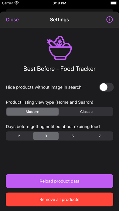 Best Before - Food Tracker Screenshot