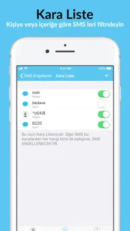 SMS Engelleme iphone resimleri 3