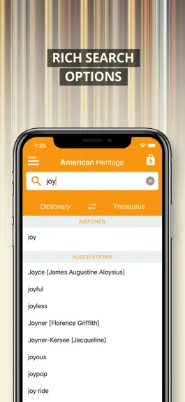 Game screenshot American Heritage Thesaurus apk