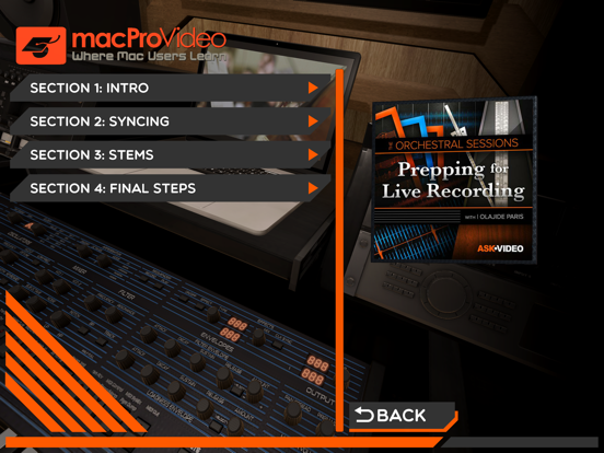 Screenshot #5 pour Prepping For Live Recording