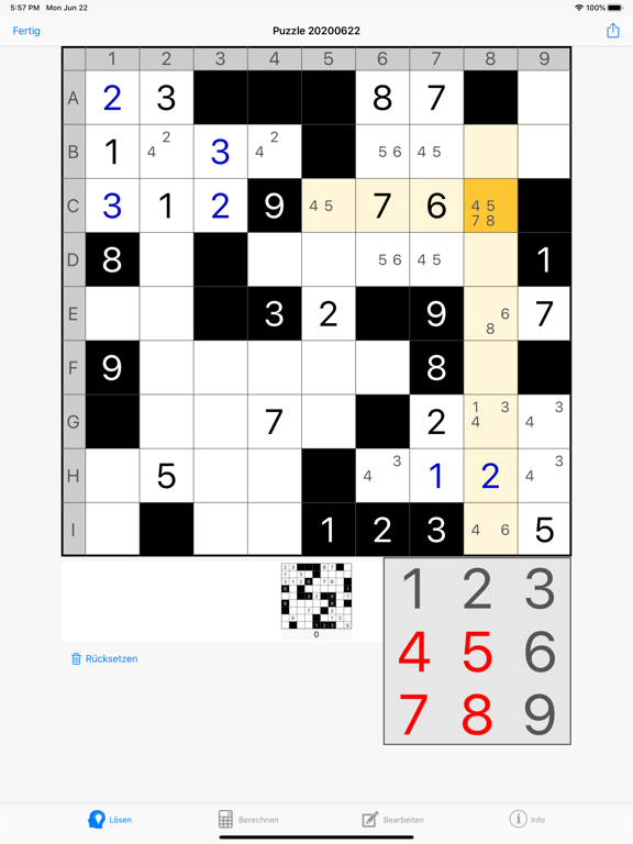 Screenshot #4 pour Str8ts Solver