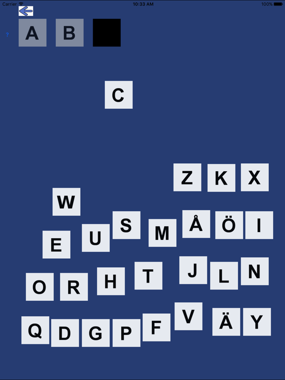 Screenshot #5 pour Swedish Alphabet Lite