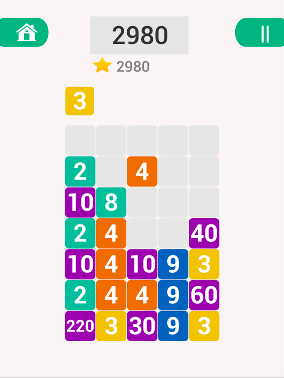 Drop 10: Math Game iPad screenshot 4 - Education app