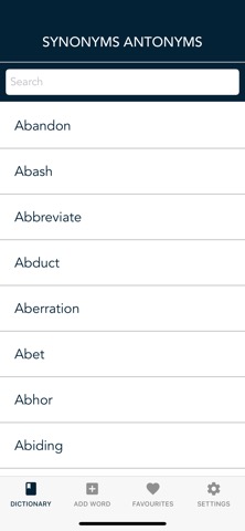 Synonyms Antonyms Dictionaryのおすすめ画像1