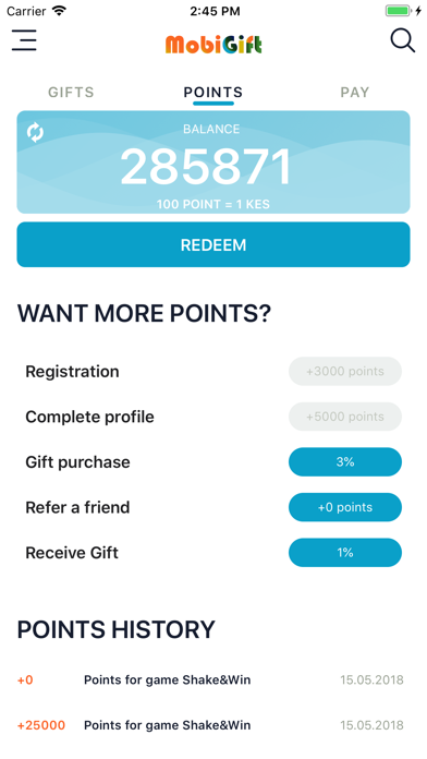 Screenshot #3 pour MobiGift