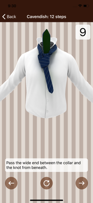 ‎Tie a Necktie 3D Animated Screenshot