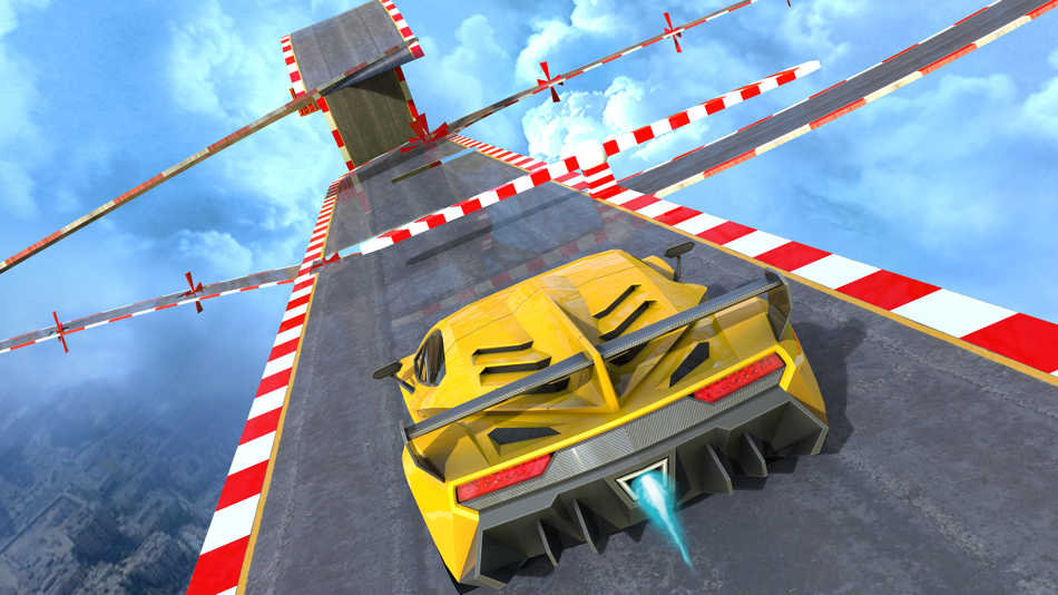 #2. GT Car Stunt 3D - Mega Ramp (iOS) 由: Ulfat Parveen