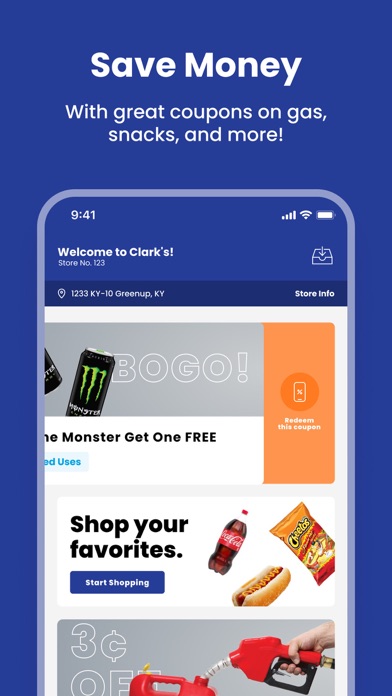 Clark's Pump-N-Shop Screenshot