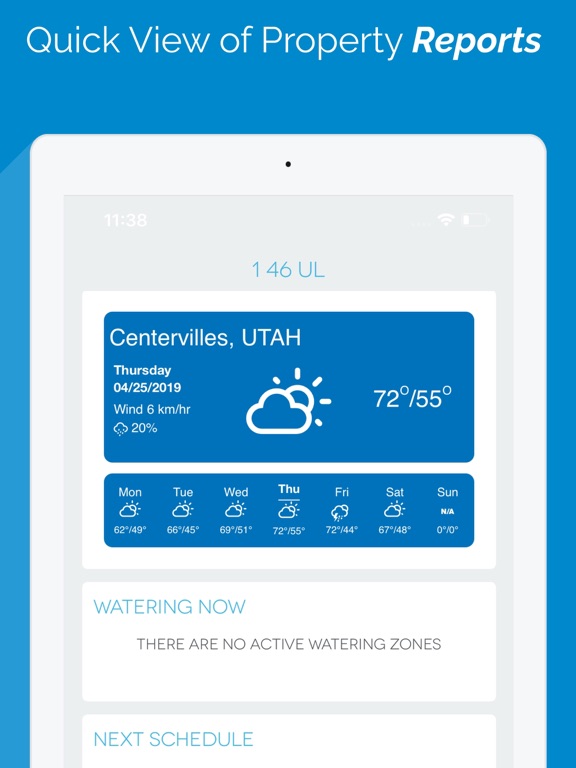 Smart Rain SmartApp® iPad screenshot 3 - Business app