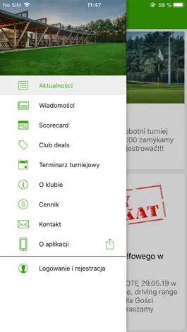 Game screenshot Golf Park Józefów apk