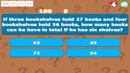 Game screenshot Grade 4 Math Trivia hack