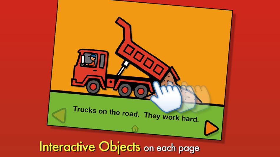 #4. Trucks - Byron Barton (iOS) Podle: Oceanhouse Media