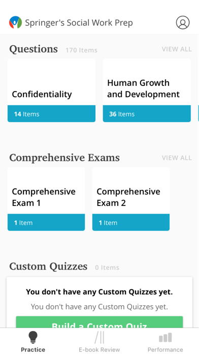 Social Work License Exam Prep Screenshot