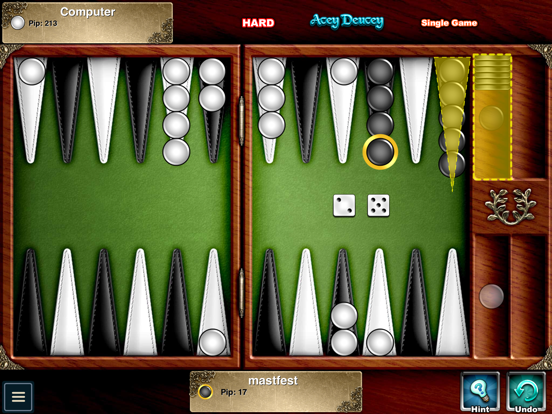 Backgammon Premium iPad app afbeelding 1