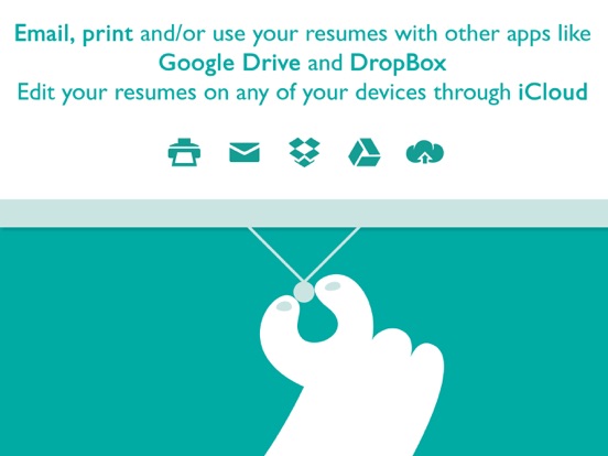 Resume Designer Pro iPad app afbeelding 5