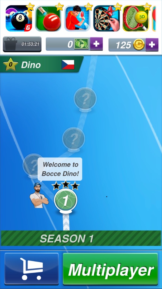 #2. Bocce 3D (iOS) 由: Giraffe Games Limited