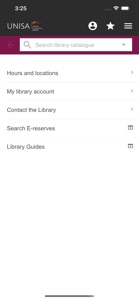 UNISA Library screenshot #1 for iPhone