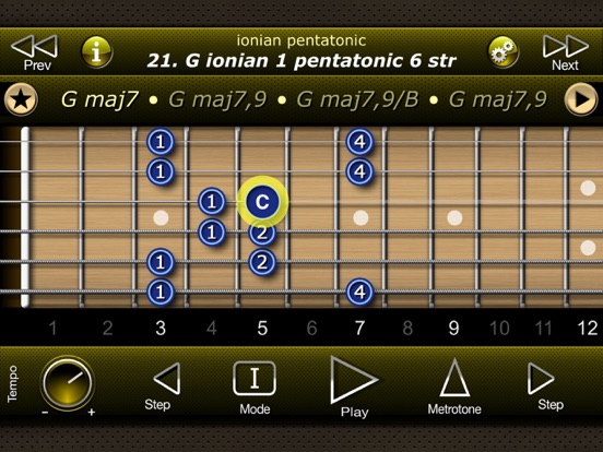 Screenshot #4 pour Guitar Modal Pentatonic Scales