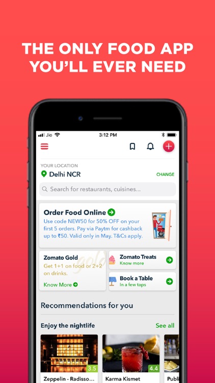 Zomato - Food & Restaurants