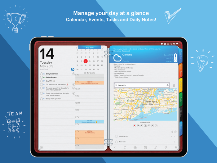 Opus One Daily Planner