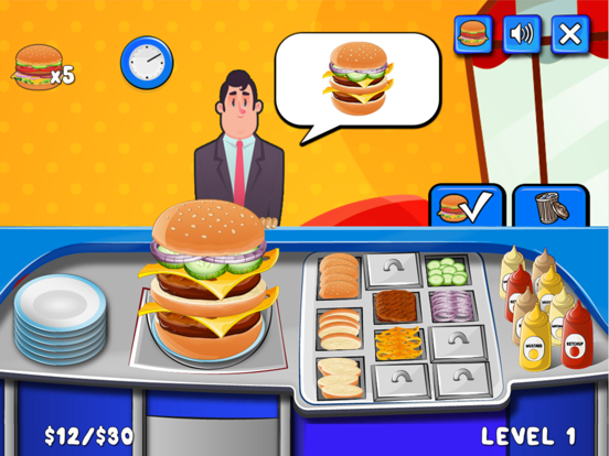 Burger Chef: Cooking Game