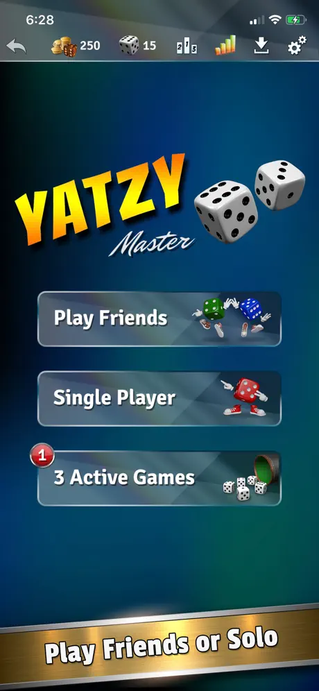 Yatzy Dice Master