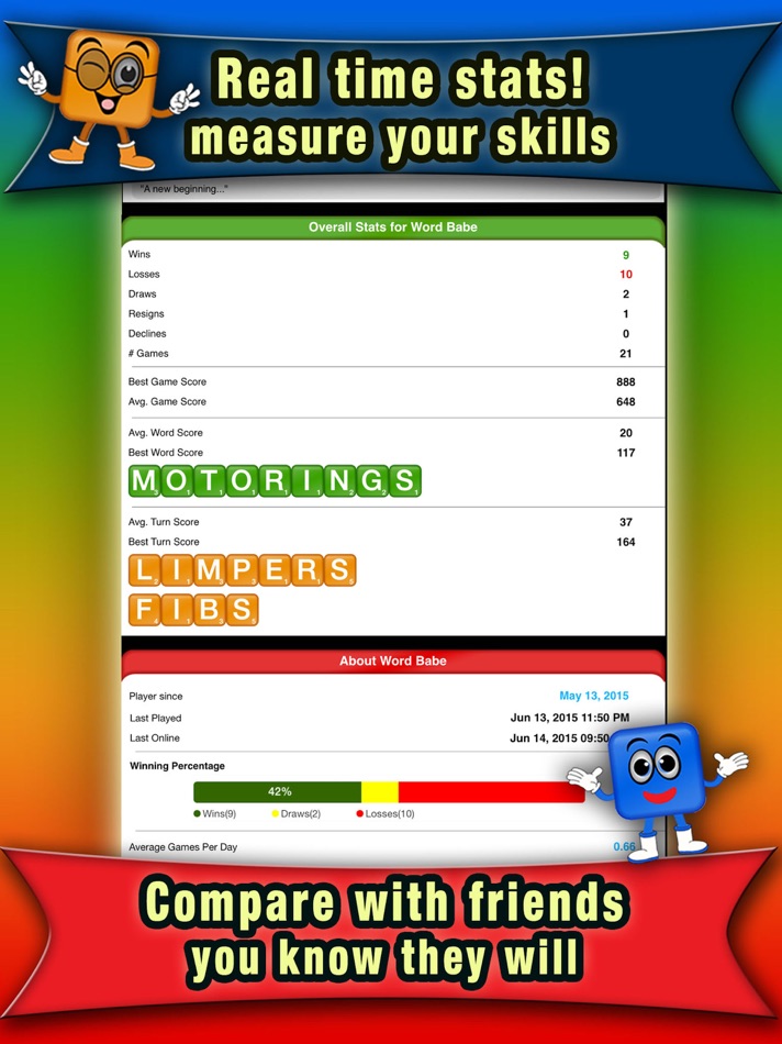 #4. Word Colors Lite for iPad (iOS) 게시자: Flip Flop AppWare, LLC