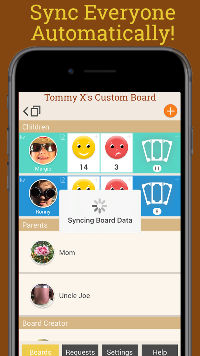 Smiles and Frowns Rewards Chart