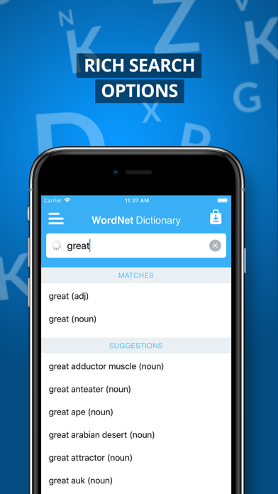 Screenshot #2 pour Advanced Dictionary&Thesaurus