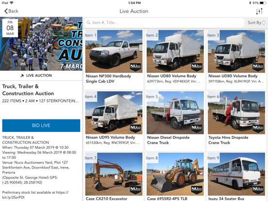 Screenshot #4 pour Nuco Auctioneers