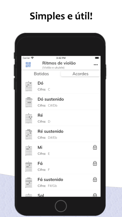 54 ritmos no violão/ukulele Screenshot