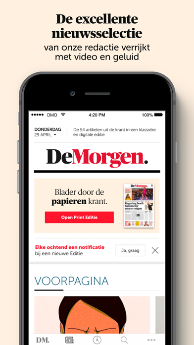 Screenshot #3 pour De Morgen - Nieuws