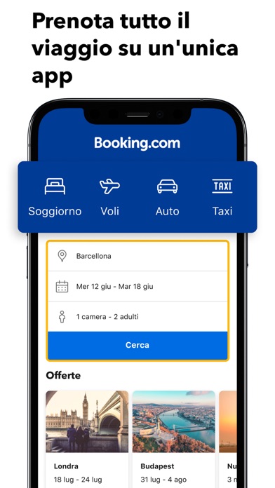 Screenshot of Booking.com Offerte di viaggio1