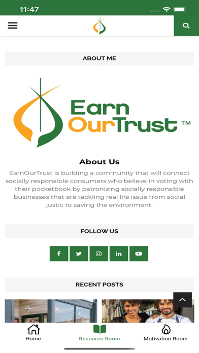 Earn Our Trust Screenshot