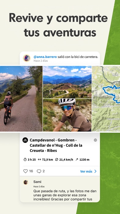 Komoot - Mapas ciclismo/senderCaptura de pantalla de8
