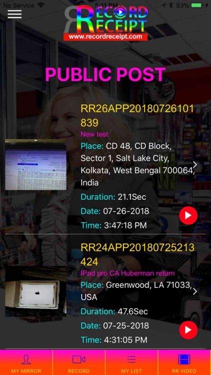 RecordReceipt Best C.Y.A Tool screenshot-5