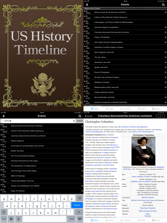 US History Timelineのおすすめ画像1