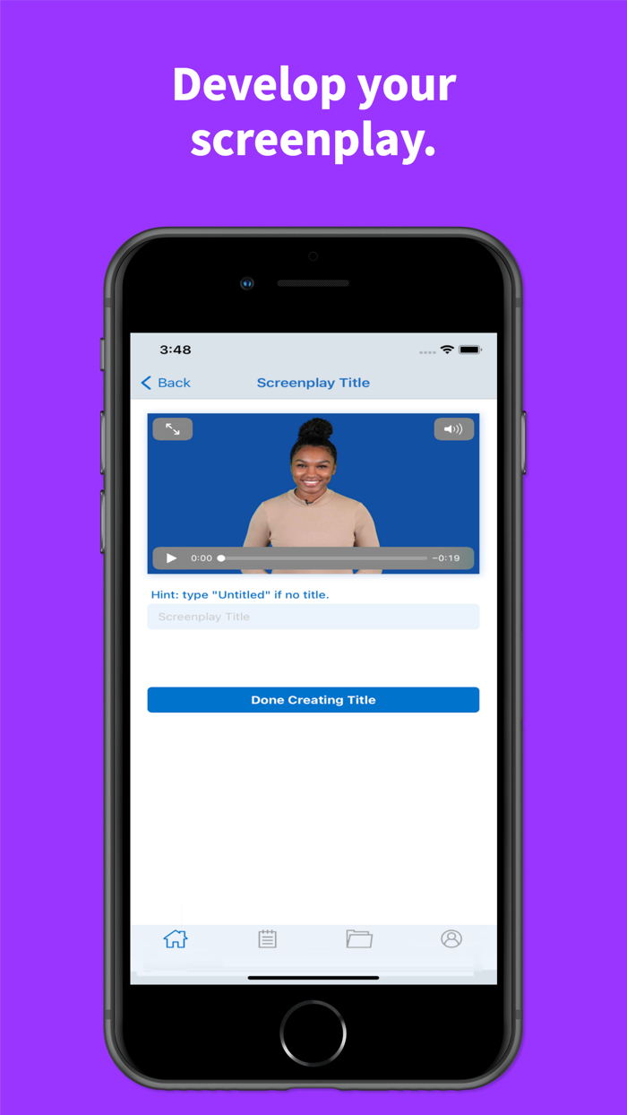 Screenplay App - Screenwriting