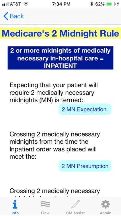 Two Midnight Rule Assistant